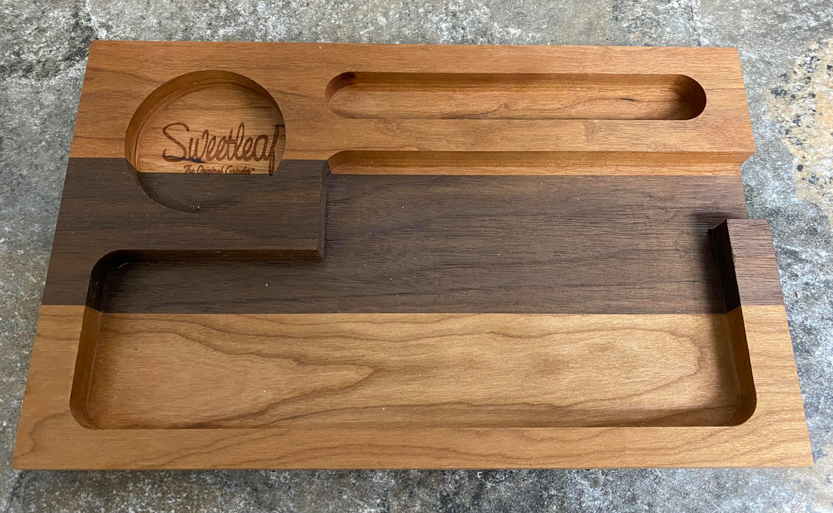 Party Size Grinder Rolling Tray Sweetleaf Grinders