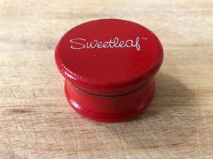Distributor - Burn One Down Red - Aluminum Pocket Size Grinder